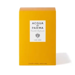 Candela Cubo Nera Collezione Candele Cubo | <Acqua di Parma Online